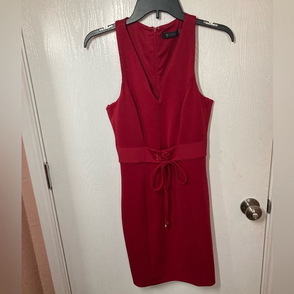 Guess Dresses Red Guess Formal Dress Poshmark